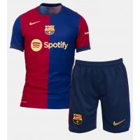 Maglie da calcio Barcelona Frenkie de Jong #21 Prima Maglia Bambino 2024-25 Manica Corta (+ Pantaloni corti)